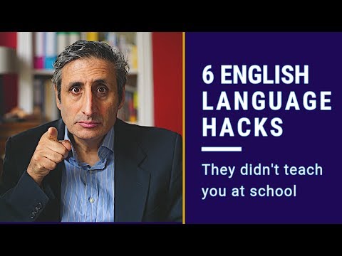 6 English Language HACKS that you DIDN'T LEARN at school