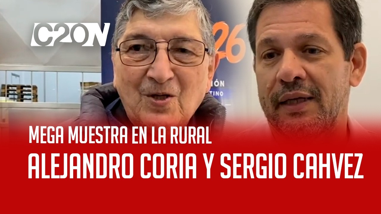 C20 Noticias | Mega muestra en la Rural - Alejandro Coria y Sergio Chavez
