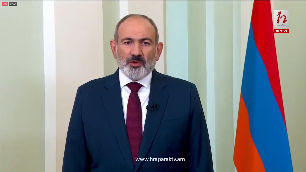 #Ուղիղ․ Փաշինյանը ուղիղ եթերում է