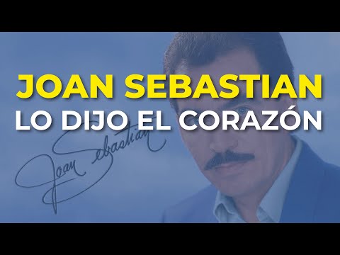 Videoclip de Lo Dijo El Corazón — Joan Sebastian