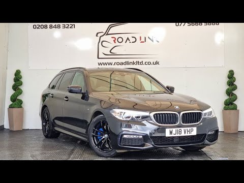 2018 BMW 5 SERIES 2.0 520D M SPORT TOURING 5d 188 BHP