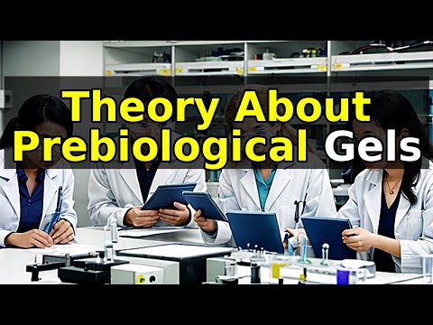 The Origin of Life: New Theory about Prebiological Gels