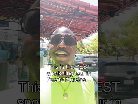 This is the BEST snorkeling tour in Puerto Morelos…