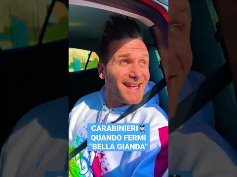 CARABINIERI👮🏻‍♂️ Quando Fermi BELLA GIANDA 😱 - iPantellas & Bella Gianda