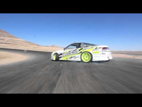 Robert Parsons drifting with hand controls