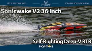 Proboat Sonicwake V2 36" RTR čierna