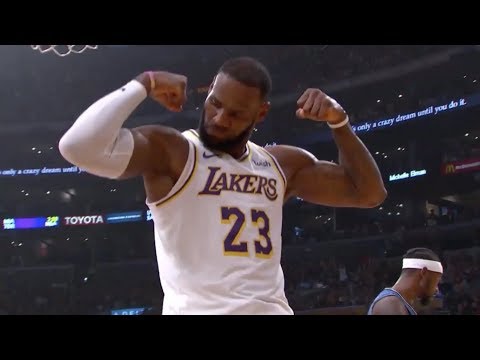 Lebron James Full Highlights vs the Orlando Magic - 24 pts, 7 ast, elite passing, too strong!