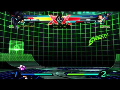 Ultimate Marvel Vs Capcom 3 (PS3) Lobby Match part 2