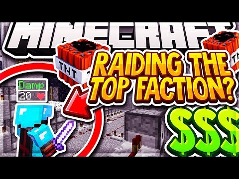 RAID ATTEMPT ON THE #1 FACTION (MINECRAFT FACTIONS) DecimatePvP Venus Dimension #4
