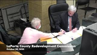 LaPorte County Redevelopment Commission October 28, 2020