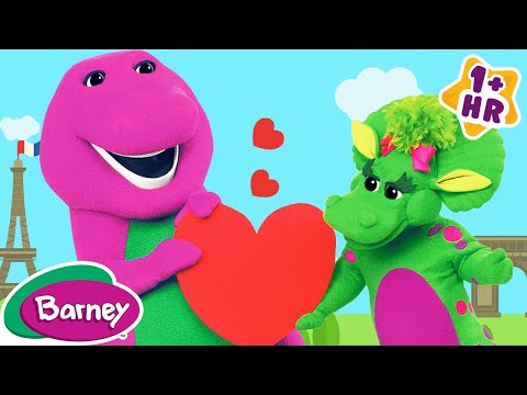 The More We Get Together | Valentine's Day for Kids | Barney the Dinosaur