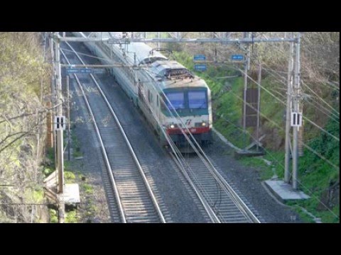 Treni in transito tra Torricola e Roma Casilina