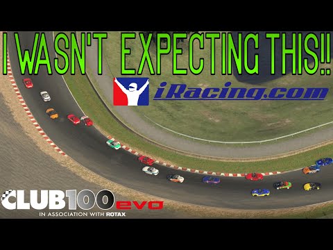 Club100 Karting Meets iRacing - Chaotic Start In This 43 Car Race!