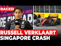 Russell door het stof na Crash, Verstappen baalt na drama in Singapore: ''Alles zat tegen'' | GPFans