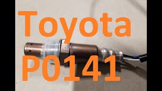 Causes and Fixes Toyota P0141 Code: O2 Sensor Heater Circuit Malfunction (Bank 1, Sensor 2)