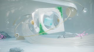  - 【CINEMA4Dチュートリアル】ガラスのボックスマテリアルを作る(Redshift)