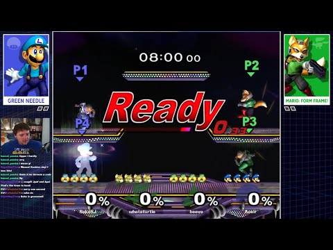 Melee Doubles match Suke and Aesir vs WhataTurtle and Beeve