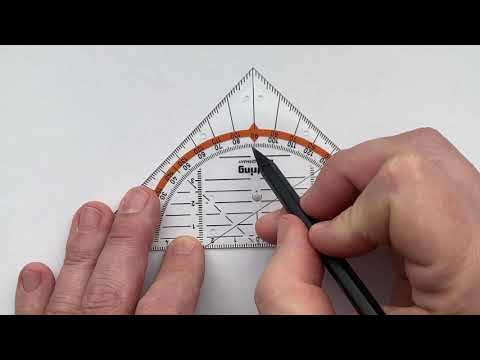 Einen rechten Winkel zeichnen