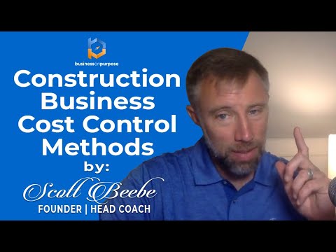 594: Construction Business Cost Control Methods