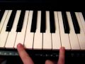 Kate Nash Old dances piano tutorial 