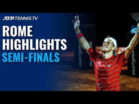 Schwartzman & Shapovalov Produce Classic; Djokovic Battles Ruud | Rome 2020 Semi-Final Highlights