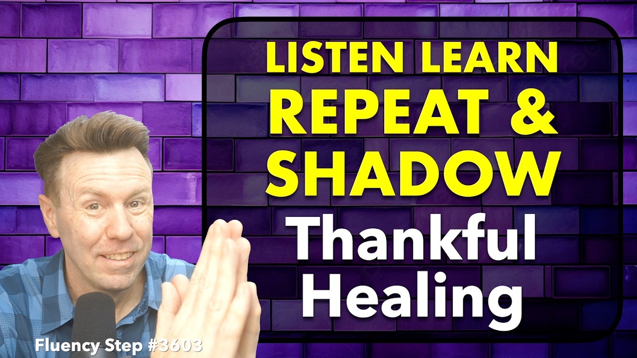 Just LISTEN or SHADOW: English Speaking Practice