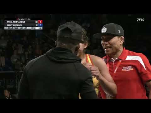 USMC Junioren- und U16-Meisterschaften | 135 Pfund U16 Mädchen Freistil | Finale: Taina Fernandez...