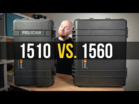 BEST Pelican Case for Camera Gear? Pelican 1510 VS. 1560 Review