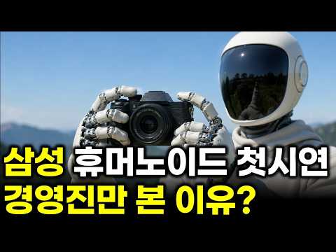 삼성전자 휴머노이드 첫 시연, 왜 경영진에게만 공개했을까?