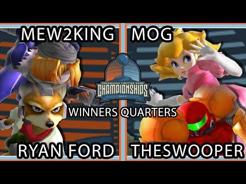 DHATL 2019 SSBM - Mew2King & Ryan Ford Vs. MoG & TheSWOOPER Smash Melee Tournament Winners Quarters
