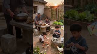 witnessing the mutual understanding #下雪了 #下雪天 #隐居 #隐居生活 #暴风雪 #雪景 #雪花ラミィ#大雪 #下雪 #农村生活 #暴风雪#shorts