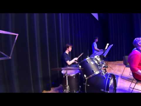 live drumming: pavane in blue, UDI jeugdoptreden 9-7-2017