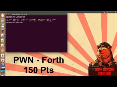 32C3 CTF 2015 | #PWN | forth 150 Points