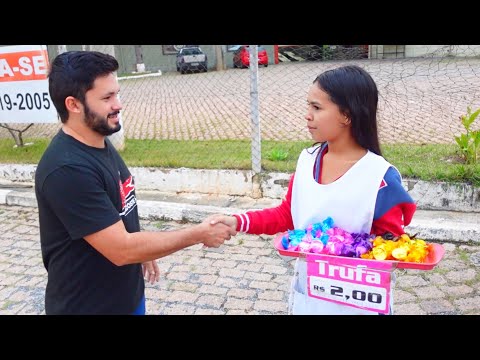 FIZEMOS UM TESTE DE HONESTIDADE COM ESSA MOÇA E ACONTECEU ISSO 🥹❤️