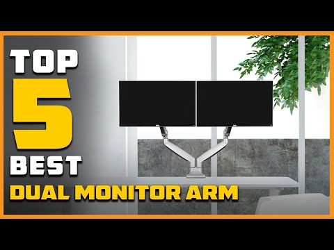 Best Dual Monitor Arm in 2024 - Top 5 Review | Heavy Duty Full Motion Arms