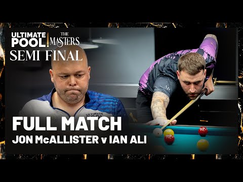 WHAT AN INCREDIBLE MATCH | Jon McAllister v Ian Ali | The Masters 2025
