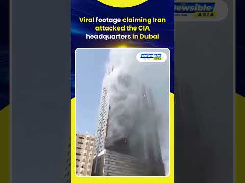 Iran Targets ‘CIA-Linked’ Site in Dubai Viral Footage Sparks Tension in UAE