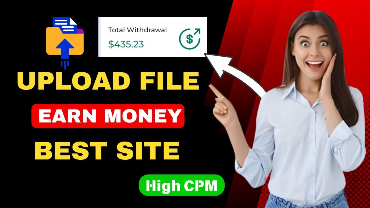 Upload File Earn Money Site | Best Site to Upload Files and Earn Money | Share File Earn Money