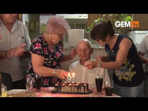 Deda Mihailo Petronijević iz Šopića proslavio 93. rođendan u društvu Aktiva žena