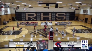 Rochester Girls Volleyball vs Lewis Cass