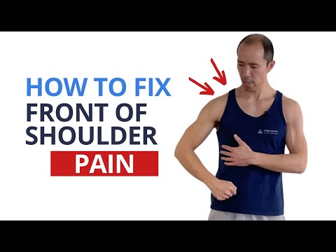 4 Exercises to Fix Front Shoulder Pain for GOOD