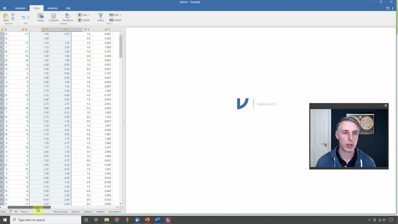 Introduction to Jamovi