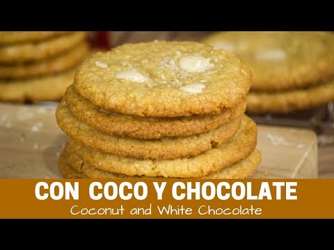 Como hacer Galletas de Coco y Chocolate