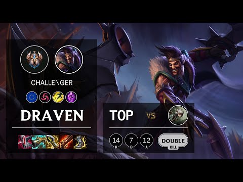 Draven Top vs Camille - EUW Challenger Patch 11.24b