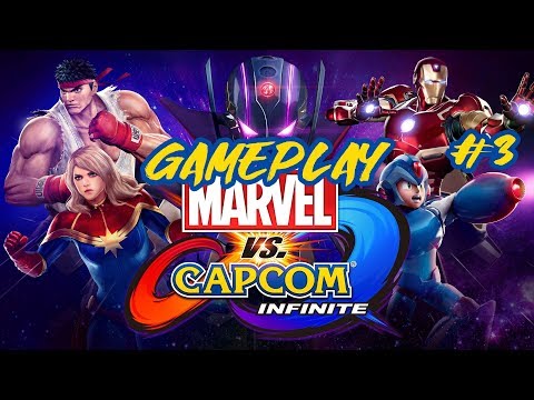 MARVEL VS CAPCOM INFINITE - GAMEPLAY #3 (M.O.D.O.K Y DORMAMMU)