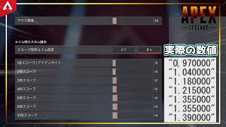 ゲーム内でマウス感度の設定をすると滅茶苦茶がばいって話【APEX/PC】