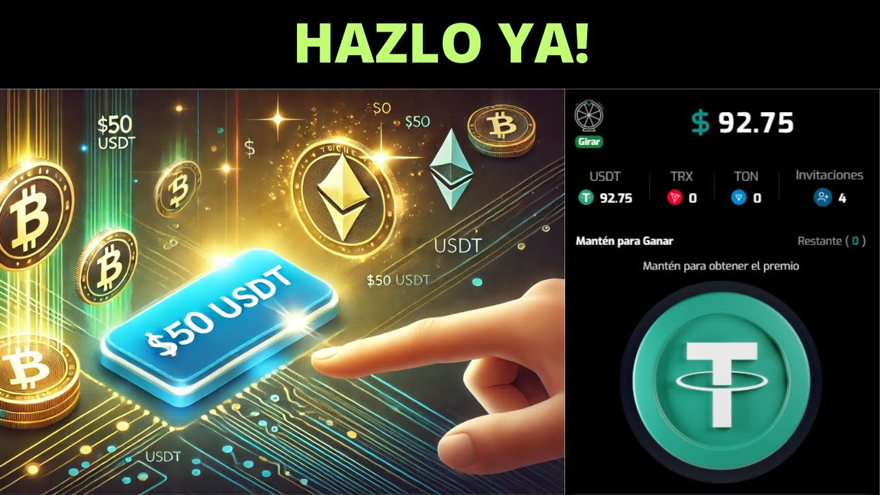💰 ¡GANA 50 USDT con SOLO 1 CLIC! 🚀 Airdrop Millonario 🔥 ¡Oportunidad Única!