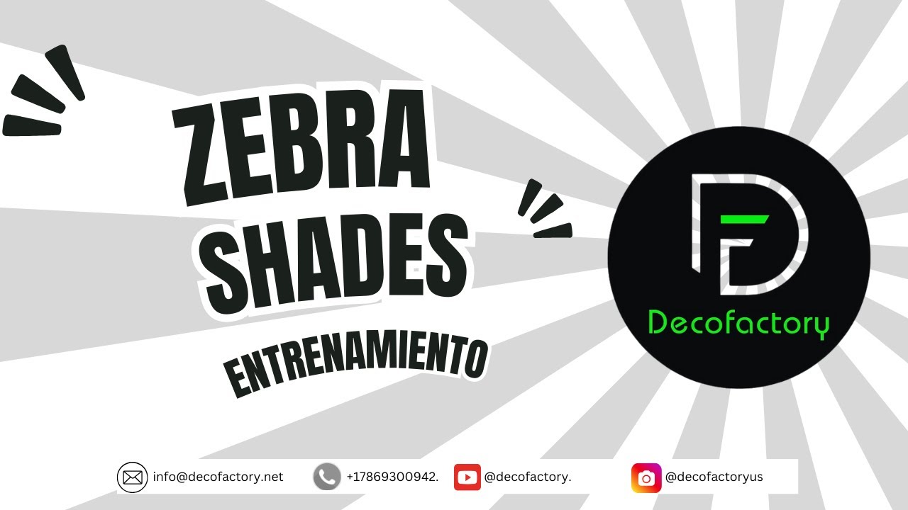 Entrenamiento zebra shades