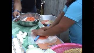 preview picture of video 'Making Empanada at Mabusag Badoc Ilocos Norte Philippines on April 2012'