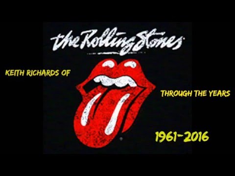 Keith Richards Through The Years